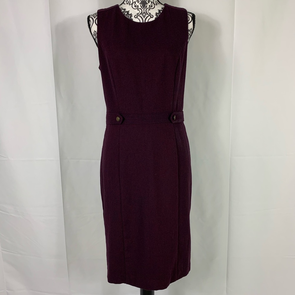 Banana Republic Wool Blend Sheath Dress Size 8